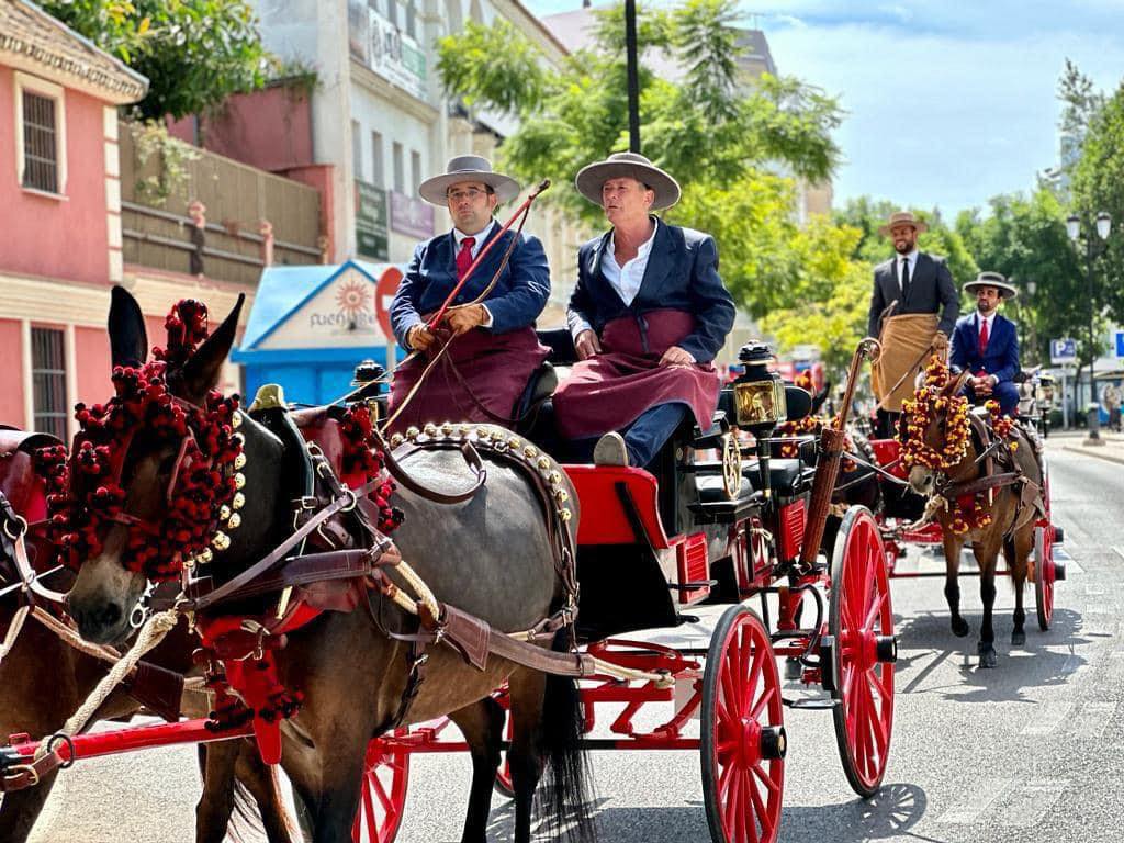 horse carriages fuengirola fair