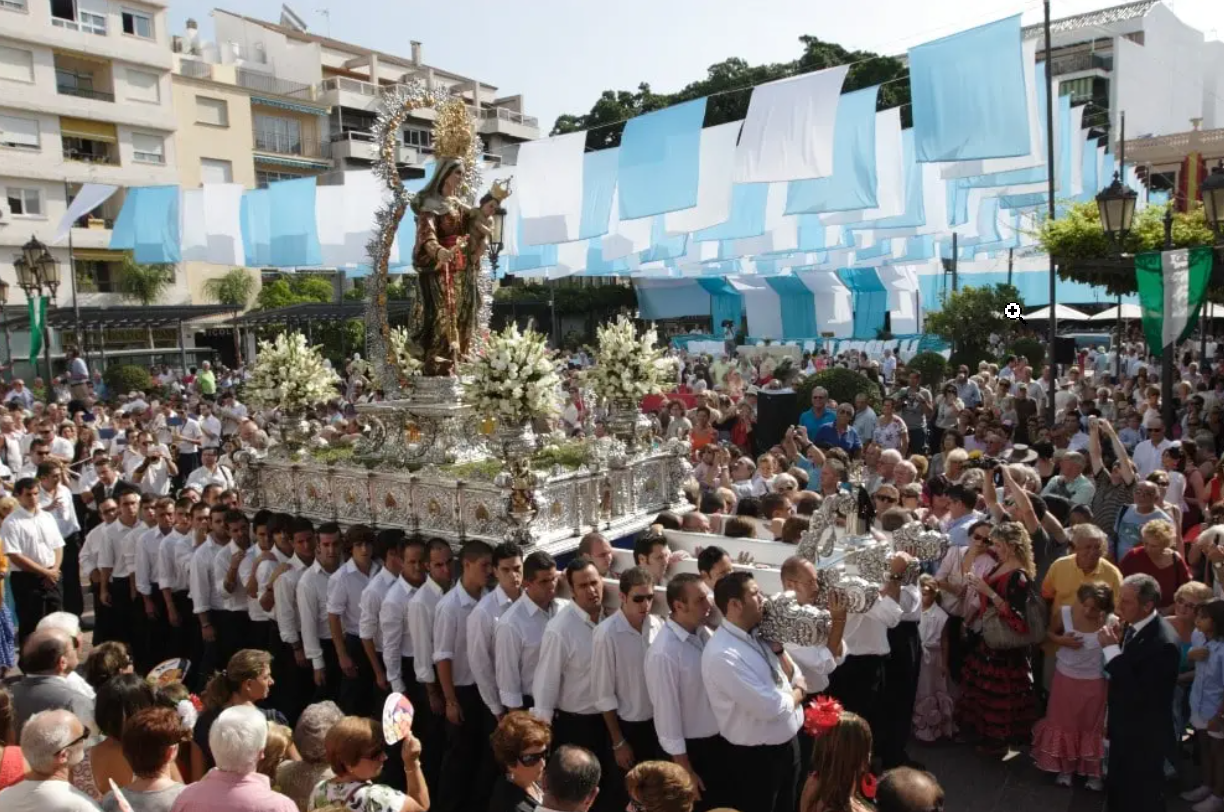 Rosario procession